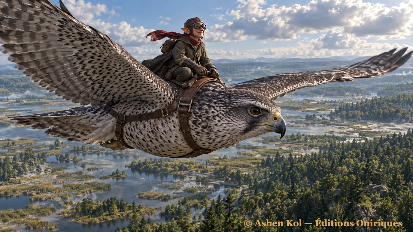 Sur les ailes de Grismal